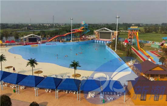 海嘯池：真空式造浪設備